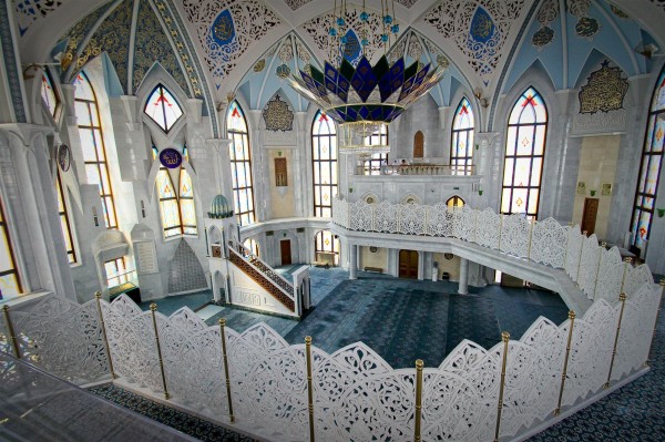 Интерьеры мечети Кул Шариф
